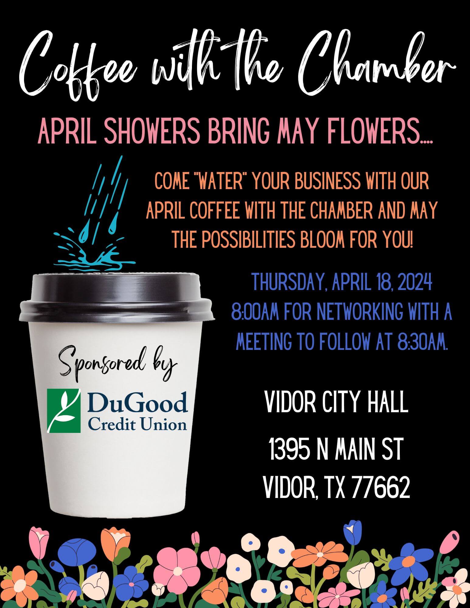 Coffee With the Chamber Vidor Chamber of Commerce